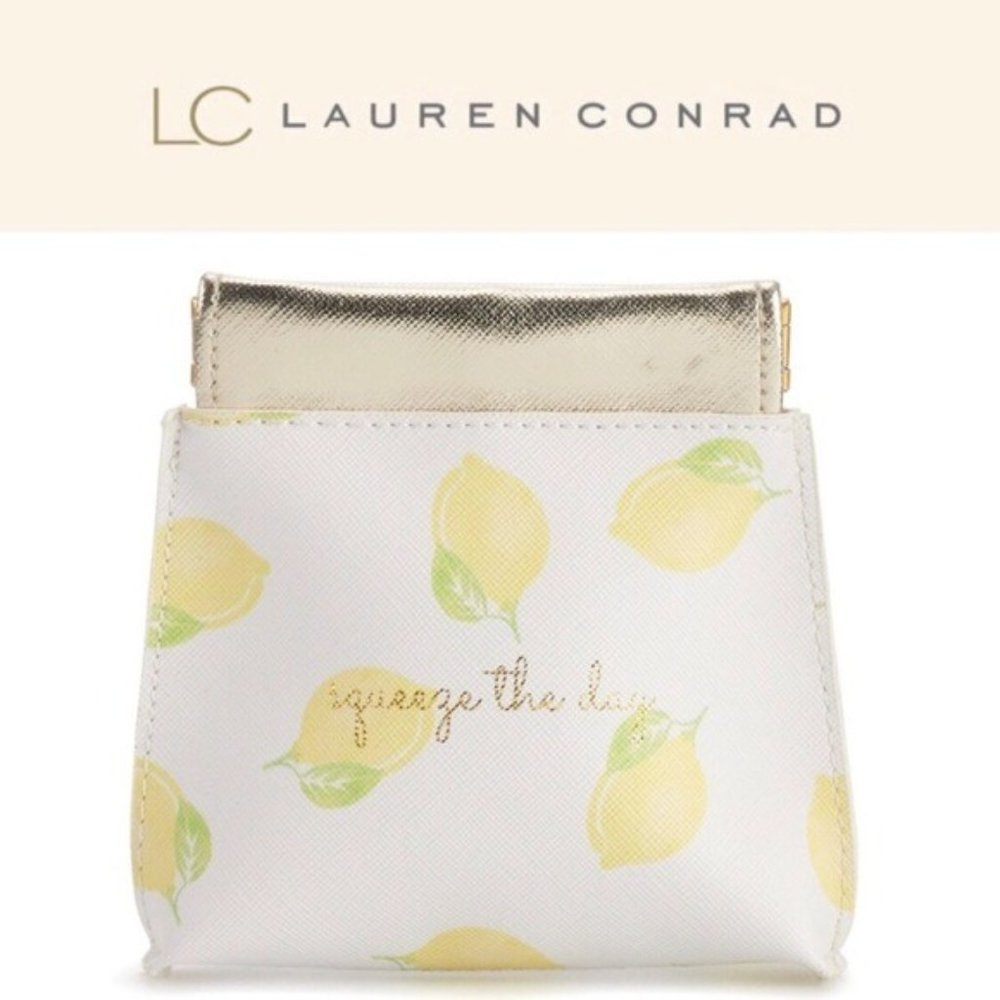 LC Lauren Conrad Squeeze the Day Pouch